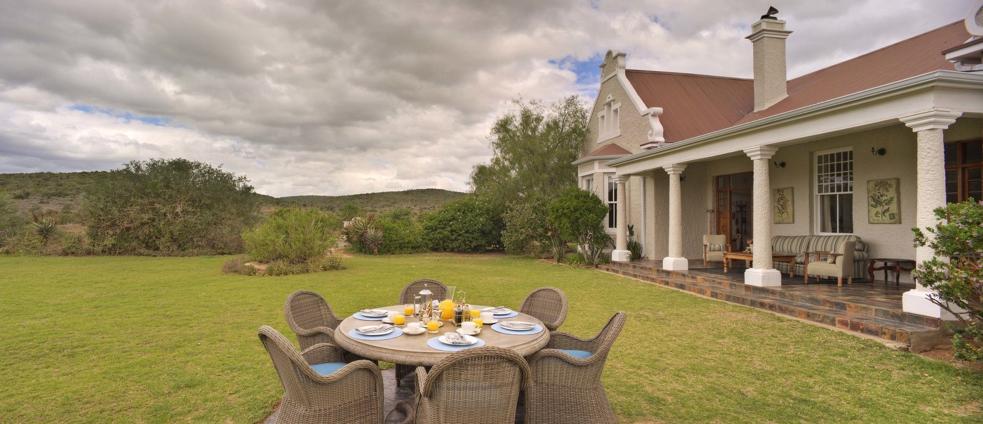 Kwandwe Private Game Reserve - Great Fish River Lodge غراهامستاون المظهر الخارجي الصورة